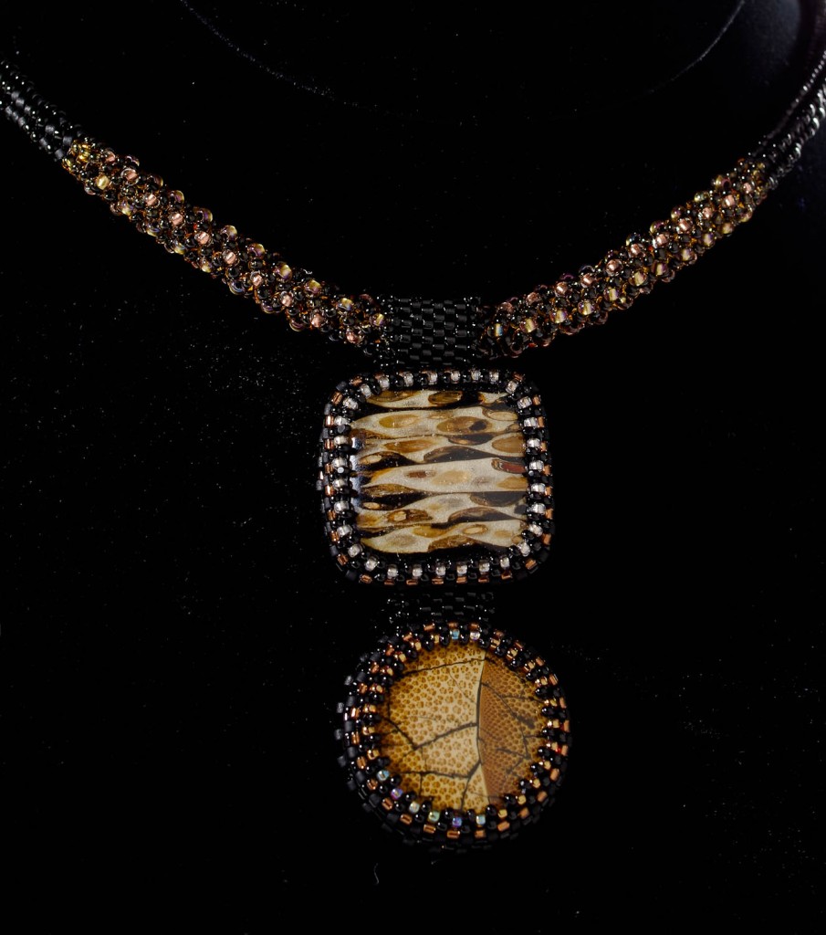 Klimt Kiss Necklace